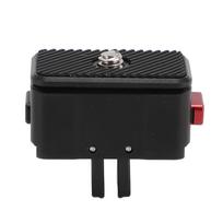 Action Camera Quick Release Mount Aluminum Alloy Dual Claw Adapter Extension Base with 14 Inch