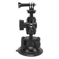 ABS laikiklis Automobilio duomenų registratorius Siurbtukas stovas GoproDJI OSMO ActionOSMO Pocket black