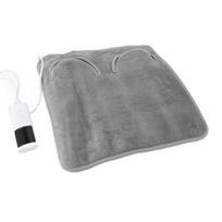 Electric Foot Warmer Heating Pad 9 Temperatures Washable Electric Heated Foot Warmer for Family EU Plug gray