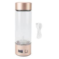 Vandenilio vandens butelis įkraunamas 4000PPB 450ml PEM technologija nešiojamas vandenilio vandens generatorius L white
