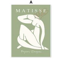 Matisse Bauhaus William Morris Wall Art Poster Decoration Mural Nordic Canvas Painting Wall Pictures Abstract Prints Home Decor 21cm×30cm NoFrame