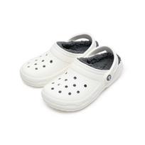 Crocs Fw Crocs Classic Lined Clog White Grey 203591 10m 230 white