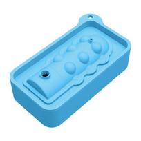 Ice Cube Mold Silicone Ice Cooler Tray for Whiskey Cocktails Easy mėlyna