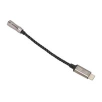 C tipo į 3,5 mm ausinių stiprintuvas 15 cm 5,9 colio 120 dB ausinių stiprintuvas Android PC sidabrinis