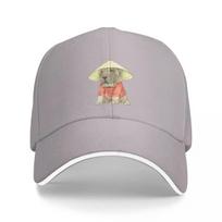 Shar Pei on The Great Wall Baseball Cap Rugby Visor Custom Cap Women's Beach Outlet Men's Adjustable
