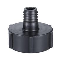 IBC Vandens Rezervuaro Žarnos Jungtis Plastikinis Adapteris Užsukamas Dangtelis S60x6 Stambus Sriegis 3/4 , 1 , 1-1/4 , 1-1/2 , 2  19/25/32/38/50mm Sodas