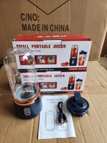 Chigo Portable Electric Juicer: Multi-Function Fruit Juice Cup for Home & Outdoor Use mėlyna