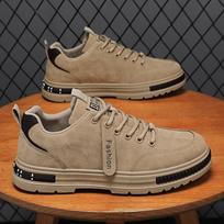 Men'S Shoes Breathable Labor Insurance Shoes Men'S Construction Site Work Non-Slip Sports Board Shoes Dad Shoes 39