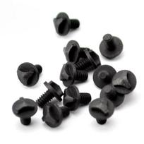 6/8/10 VNT.*Kišeninio peilio rankenos varžtai Titano lydinio nagų rankenos varžtai UTX-85/Ultratech/Troodon sulankstomiems peiliams DIY priedai 6PCS juoda