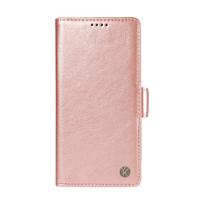 Business Leather Case for Motorola Edge 50 Fusion 40 Ultra Pro Neo Motorola Edge 40 rožinio aukso spalvos