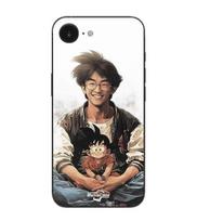 Maniacase dėklas iPhone 16E Akira Toriyama Goku vaikas juoda