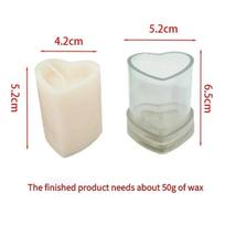 3D Stulpelio Formos Meilės Formos Miela Širdelės Formos Stulpelinė Žvakės Forma Gamyba PASIDARYK PATS Rankdarbiai Rankų Darbo Aromatinio Meno Reikmenys Gimtadienio Dovana Mould