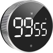 Skaitmeninis laikmatis Magnetiniai virtuvės įrankiai Išmanus gaminimo laikmatis Žadintuvas Atgalinis skaičiavimas Skaičiavimas aukštyn Chronometras LCD laikmatis Priminimas apie žadintuvą gray
