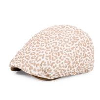 Minimalist British Beret Fashionable and Casual Artistic Duck Tongue Cap Men's and Women's Newsboy Hat M（56-59cm） smėlis