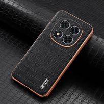 Skirta Xiaomi Redmi Note 14 Pro Plus prabangūs odiniai telefono dėklai su krokodilo raštu, skirta Redmi Note 14Pro+ minkštas apsauginis galinis dangtelis For Redmi Note 14 5G balta