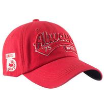 Cotton baseball cap sub letter embroidery always75 3D three-dimensional embroidery cap Adjustable