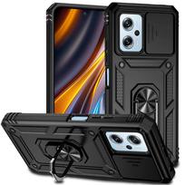 For Xiaomi Poco X4 GT 5G Case Magnetic Holder Ring Armor Cases For Poko Little X4 GT X4GT PocoX4 GT 5G Slide Lens Protect Cover For Poco X4 GT(5G) juoda