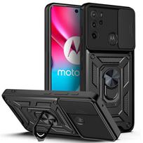 Skirta Motorola Mote G60 G53 G10 G20 G30 dėklas su slankiojančiu kameros dangteliu, atsparus smūgiams, šarvuotas, skirta Moto G50 G51 G52 G71 G73 G13G100 G200 apsauginis dangtelis For Moto G60 juoda