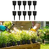 10x Fertilizer Basket Bonsai Box with Lid Portable Container for Potted Room