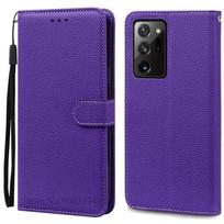Note20 Note 20 Ultra dėklas Samsung Galaxy Note 20 dėklui Odinis atverčiamas piniginės dėklas Samsung Galaxy Note 20 Ultra dėklo viršeliai Galaxy Note 20 tamsiai violetine spalva