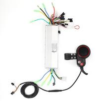LCD Colorful Screen Controller Thumb Throttle Double Drive for Electric Scooter Instrument Electric white