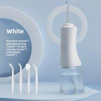 Electric Portable Tooth Flusher, Adult Oral Cleaning, Scrubber To Remove Stones, Rinser, Tooth Washer, Water Floss balta