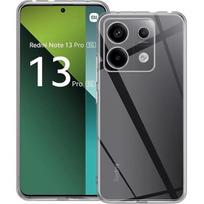 Case for Xiaomi Redmi Note 13 PRO 5G - Transparent TPU Silicone Gel Soft Protection Ultra Thin Phonillico® skaidri
