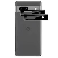 Camera Protector for Google Pixel 7a [2 Pack] Tempered Glass Rear Camera Protection Film Phonillico® juoda