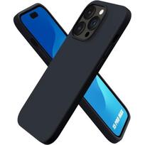 Case - Silicone - for iPhone 15 Pro Max - Scratch Protection - Ultra Thin - Matte Black