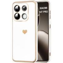 Case - Xiaomi - 14T Pro - Silicone - Shockproof - Flexible - White
