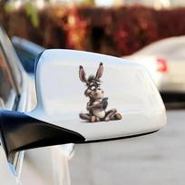 Creative Play Mobile Phone Donkey Car Landscaping Decoration Stickers 16*16CM/fun-f494