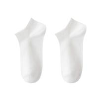 Disposable Socks, Convenient Solid Color Cotton Socks, Mid Tube Socks, Unisex Socks, Minimalist Socks For Daily Use One Size