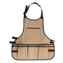 Gardening Tool Apron Heavy-Duty 600D Oxford Cloth Tool Work Aprons 14-Pocket Waterproof Organizer