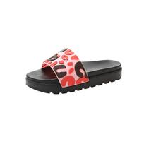 Women Summer Can Be Launched Ins Tide Wear Online Celebrity Fashion Sandals Slippers Anti-slip Home with Thick Sponge Cake Beach 36 rožinė