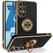 Protective Case - Luxury - for Samsung Galaxy A53 5G - Soft - Anti-Scratch - Ring on the back juoda