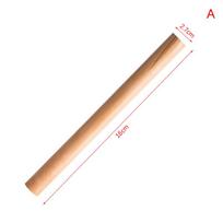1 vnt. medinis kočėlas makaronams, koldūnams, fondantui, sausainiams, pyragams gaminti, tešlos kočėlas, virtuvės įrankiai 16cm*2.7cm beige