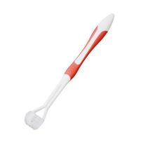 3-Sided Toothbrush for Special Needs Easier Oral Cleaner Gum Care MIT raudona