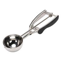 55mm 304 nerūdijančio plieno sausainių samtis Daugiafunkcinis melionų rutuliukų samtis Ledų samtis Virtuvės L(for 6.5-9kg) gray