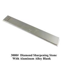 Naujo dizaino deimantinis galąstuvas Apex edge pro ruixin pro rx008-009 peilių galąstuvui 80-3000# Su aliuminio lydinio ruošiniais 160x20x6mm gray