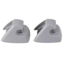 Naujas 2x Automobilio Pilkas Skydelio Nuo Saulės Kabliuko Klipsas Buick Verano Chevrolet Cruze Sonic 95994975