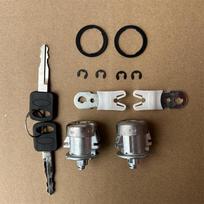 Door Lock Cylinder & Keys Set For F250, F350, F450, F550 Super Duty 7C3Z1521990A