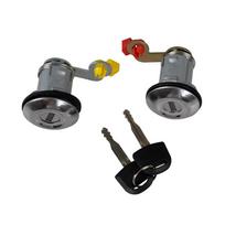 2Pcs Door Lock Set w/ Keys For 1995-2000 Toyota Tercel 69051-16250, 69052-16230