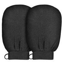 2 Pieces Exfoliating Body Scrub Gloves Mitt for Bath Shower Spa Massage