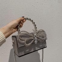 New strass bags for women clutch diamond shoulder bag for ladies crossbody bag shiny crystal chain tote