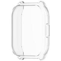 Dėklas Haylou Watch 2 Pro / LS02 Pro su laikrodžio ekrano apsauga, korpusas, minkštas ir patvarus TPU, pilnai dengiantis, priedai white