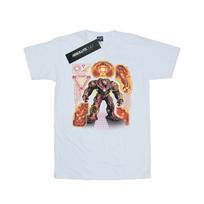 Marvel Mens Avengers Infinity War Hulkbuster Blueprint T-Shirt S