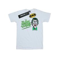DC Comics Mens Batman Joker The Clown Prince Of Crime T-Shirt S balta