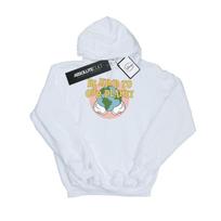 Disney Mens Mickey Mouse Be Kind To Our Planet Hoodie L balta