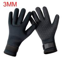 3mm/5mm Hidrokostiumo Pirštinės Neopreninės Nardymo Pirštinės Žvejybai, Povandeninei žvejybai, Irklavimui, Terminės, Neslystančios, Banglenčių Pirštinės, Nardymo Įranga M