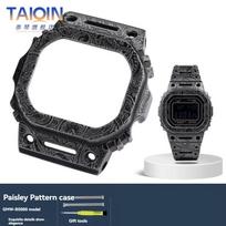 5600/5000 Metalinė apyrankė Laikrodžio korpusas Rėmelis Casio G-Shock DW-5600 GW-M5610 GMW-B5000 Modifikavimo rinkinys Retro stiliaus Laikrodžio priedai For DW-5600 gray